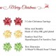 3 Pairs Christmas Earrings For Women Xmas Jewelry Bow Stud Earrings Green Red Gold Holiday Christmas Bow Earrings Set Christmas Gifts 3 Pairs Christmas Earrings For Women Xmas Jewelry Bow Stud Earrings Green Red Gold Holiday Christmas Bow Earrings Set Christmas Gifts